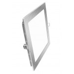 Downlight panel LED Cuadrado 225x225mm Niquel 18W